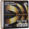 federal large pistol match primers