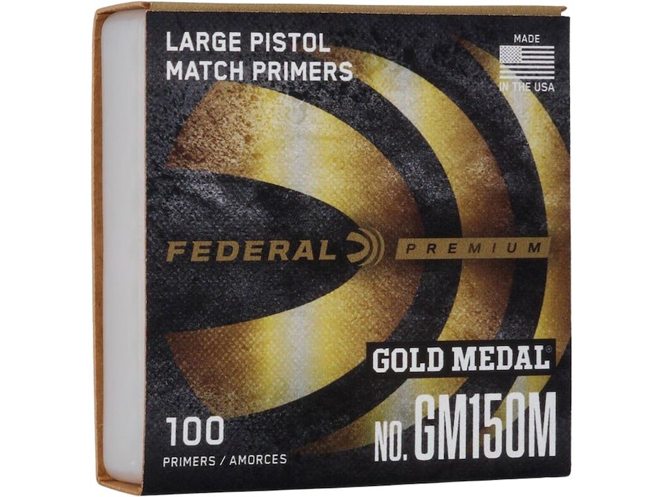 federal large pistol match primers