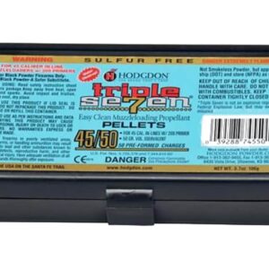 45 caliber muzzleloader pellets